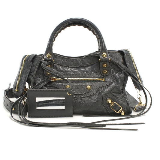 BALENCIAGA 2WAY Classic Mini City 300295 Handbag leather Women
