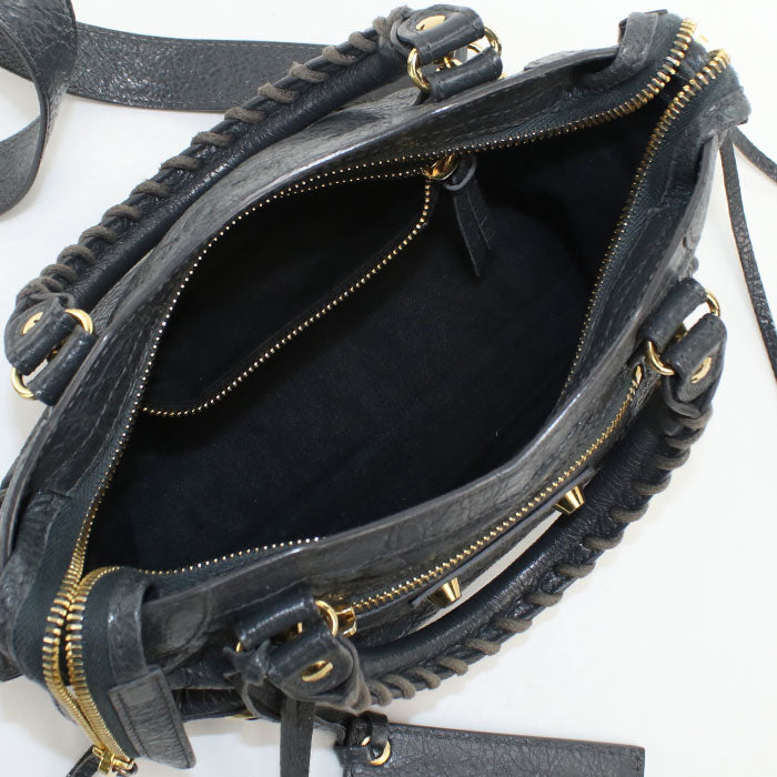 BALENCIAGA 2WAY Classic Mini City 300295 Handbag leather Women