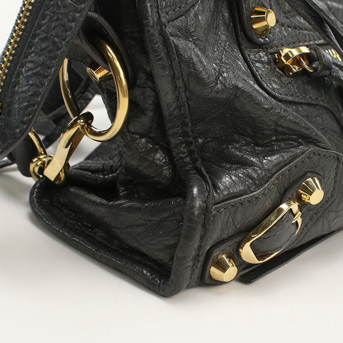 BALENCIAGA 2WAY Classic Mini City 300295 Handbag leather Women