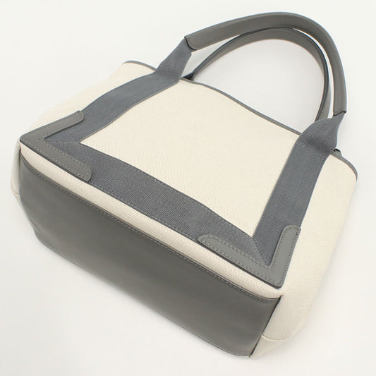 BALENCIAGA Navy cover small 339933 Tote Bag canvas Women