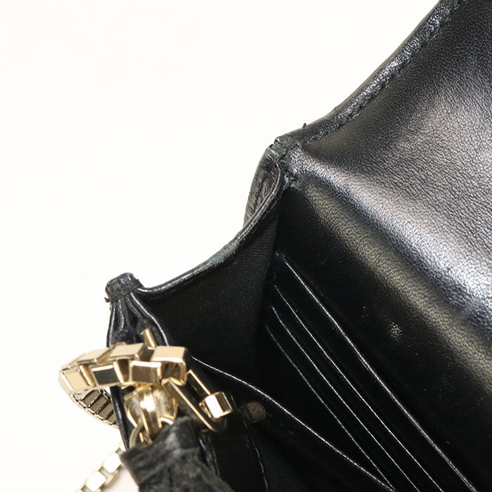 BALENCIAGA 444168 Chain wallet leather Women