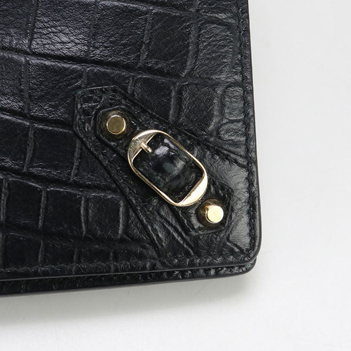 BALENCIAGA 444168 Chain wallet leather Women