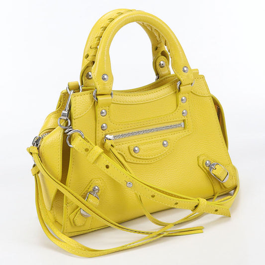 BALENCIAGA 2WAY Neo Classic Mini City 638524 Handbag leather Women