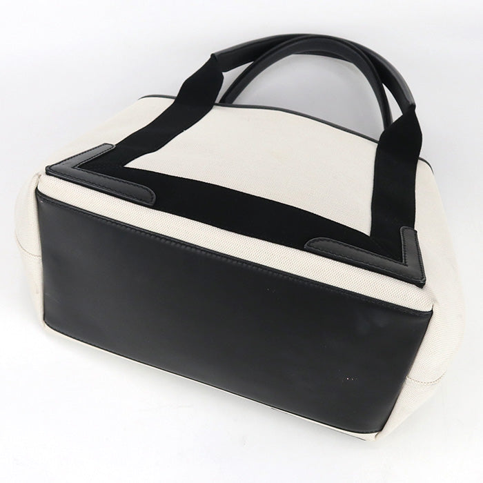 BALENCIAGA Navy Hippo Small 339933 Tote Bag canvas Women