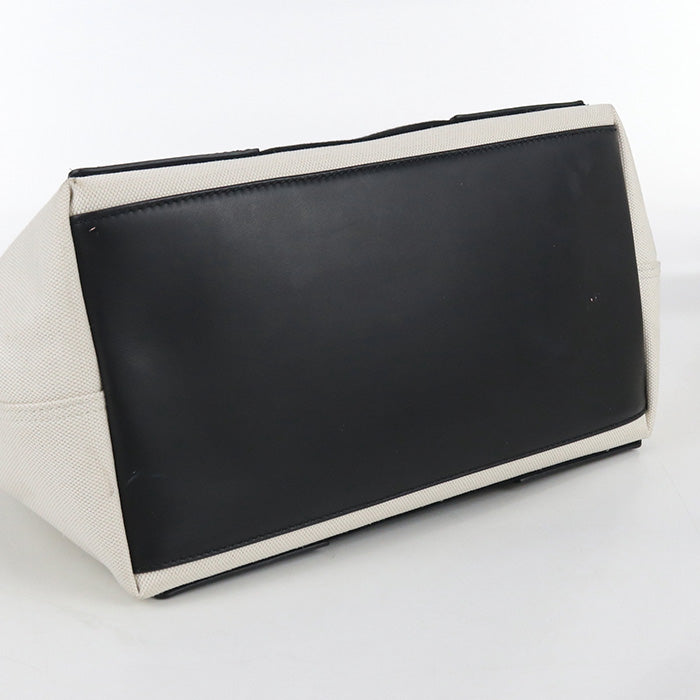 BALENCIAGA Navy Hippo Small 339933 Tote Bag canvas Women