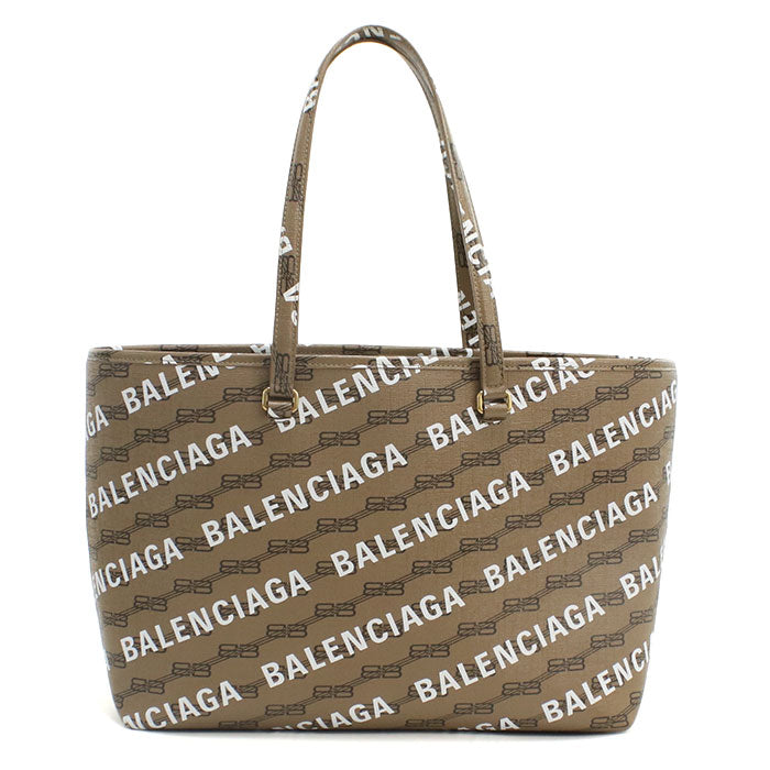 BALENCIAGA Balenciaga Signature 702698 210DH 2762 Tote Bag PVC Women