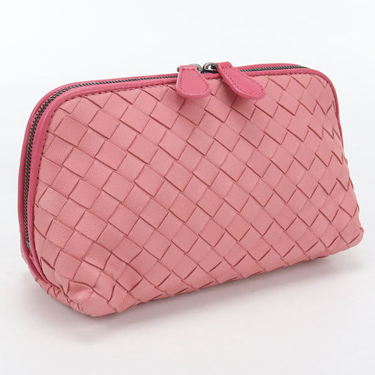 BOTTEGA VENETA INTRECCIATO 132534 Pouch leather Women