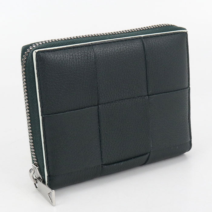 BOTTEGA VENETA Zip around wallet cassette Zip Around folding wallet Calfskin Men