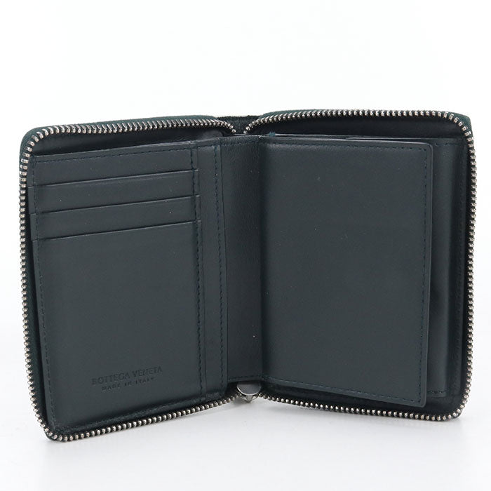 BOTTEGA VENETA Zip around wallet cassette Zip Around folding wallet Calfskin Men
