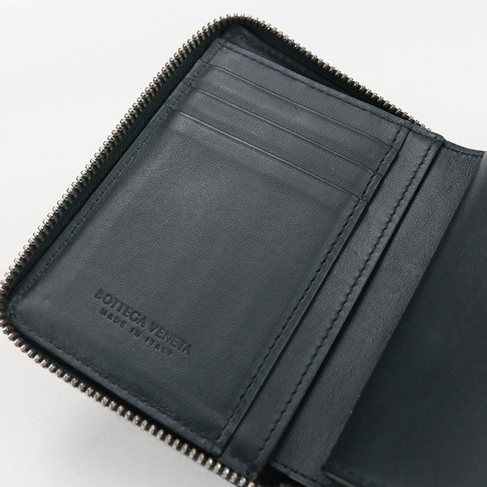 BOTTEGA VENETA Zip around wallet cassette Zip Around folding wallet Calfskin Men