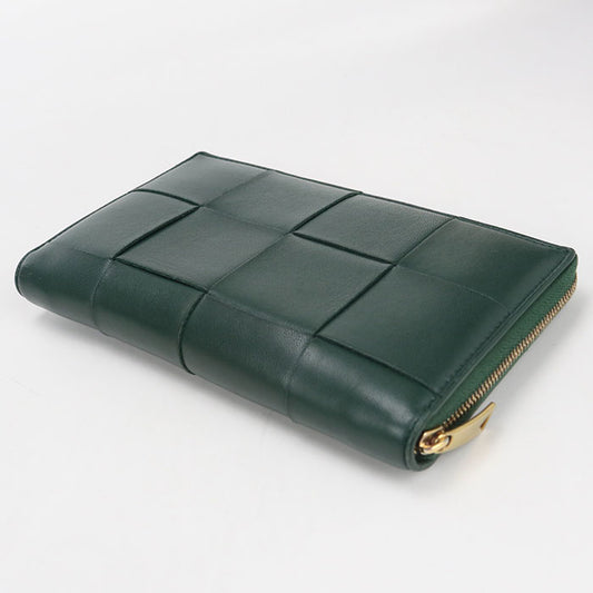 BOTTEGA VENETA Zip around wallet cassette PurseZip Around lambskin Women