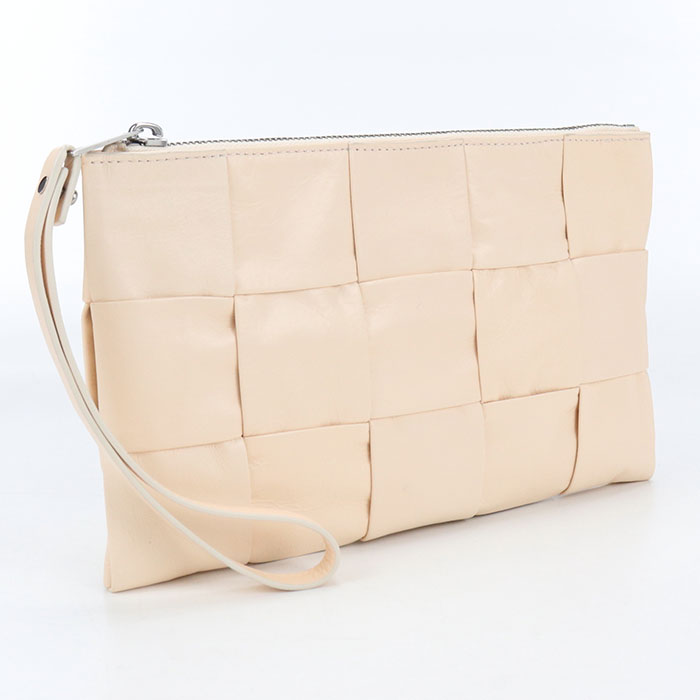 BOTTEGA VENETA MAXI INTRECCIATO Clutch bag leather Women's