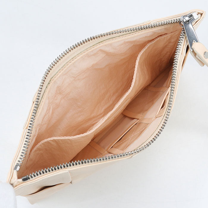 BOTTEGA VENETA MAXI INTRECCIATO Clutch bag leather Women's