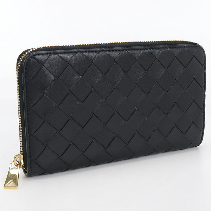 BOTTEGA VENETA Zip around wallet INTRECCIATO PurseZip Around Calfskin Men's