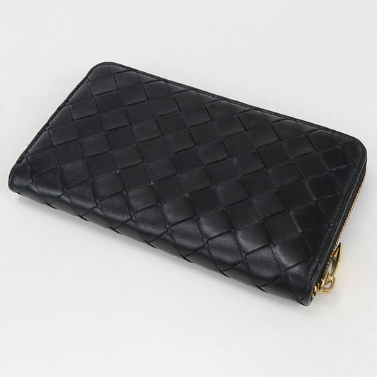 BOTTEGA VENETA Zip around wallet INTRECCIATO PurseZip Around Calfskin Men's