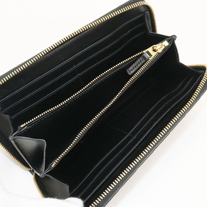 BOTTEGA VENETA Zip around wallet INTRECCIATO PurseZip Around Calfskin Men's