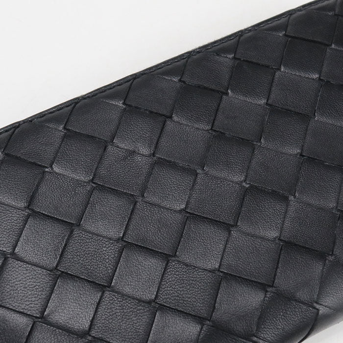 BOTTEGA VENETA Zip around wallet INTRECCIATO PurseZip Around Calfskin Men's