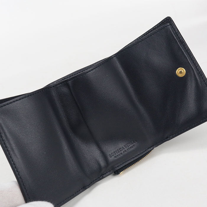 BOTTEGA VENETA INTRECCIATO Three fold wallet leather Women's