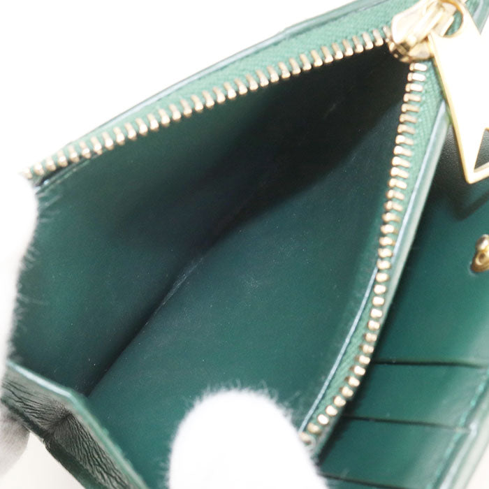 BOTTEGA VENETA Zipper Wallet Small cassette Folded wallet lambskin Women's