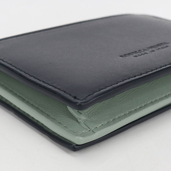 BOTTEGA VENETA Business Card Case INTRECCIATO name card holder Calfskin Men's