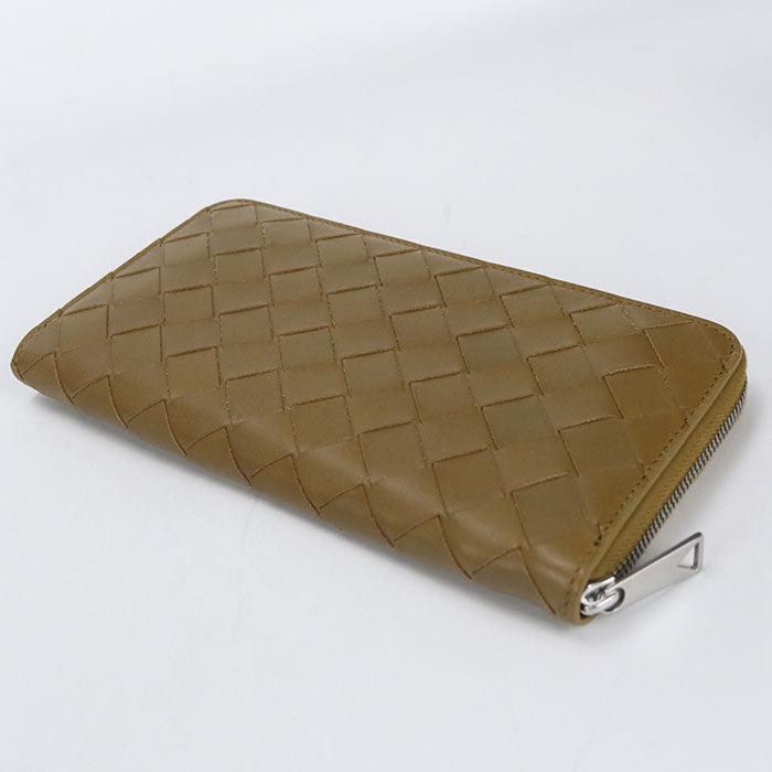 BOTTEGA VENETA Zip around wallet INTRECCIATO PurseZip Around Calfskin Men's