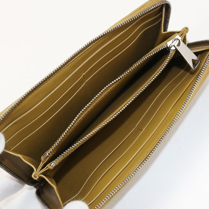 BOTTEGA VENETA Zip around wallet INTRECCIATO PurseZip Around Calfskin Men's