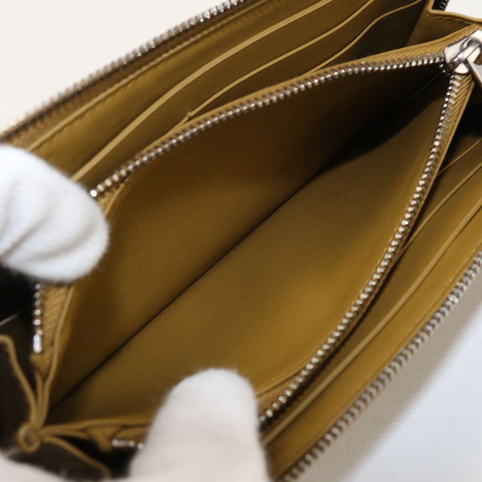 BOTTEGA VENETA Zip around wallet INTRECCIATO PurseZip Around Calfskin Men's