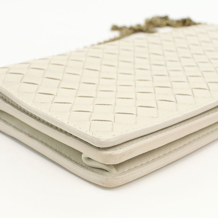 BOTTEGA VENETA Chain wallet INTRECCIATO 586906 Chain wallet leather Women