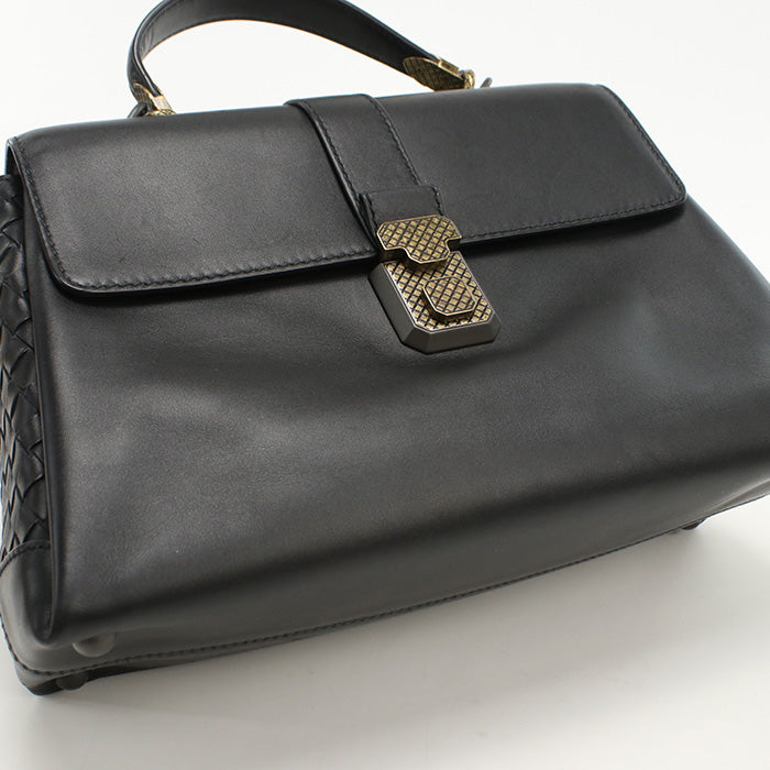 BOTTEGA VENETA 2WAY INTRECCIATO BO91146 Tote Bag leather/2WAY handbag Women