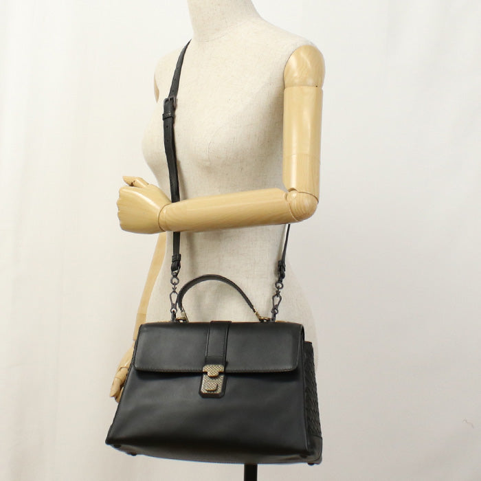 BOTTEGA VENETA 2WAY INTRECCIATO BO91146 Tote Bag leather/2WAY handbag Women