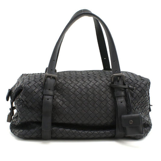 BOTTEGA VENETA INTRECCIATO Mini Boston leather Women