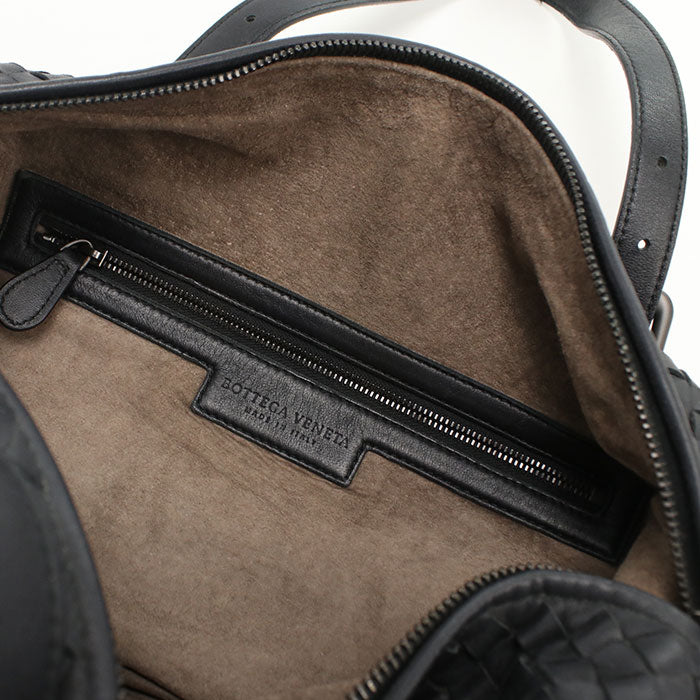 BOTTEGA VENETA INTRECCIATO Mini Boston leather Women