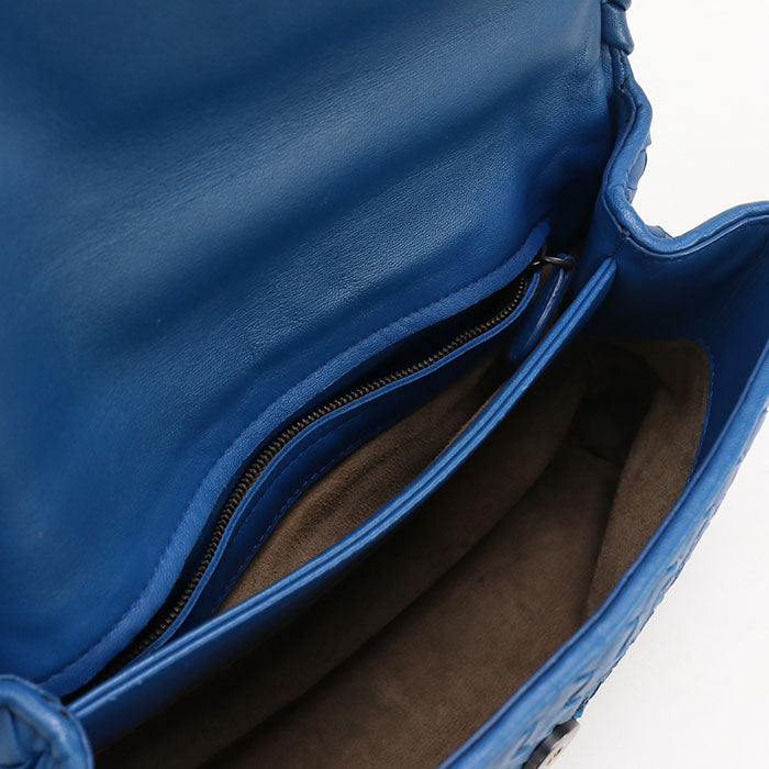 BOTTEGA VENETA Chain INTRECCIATO Shoulder Bag leather/ChainShoulder Bag Women