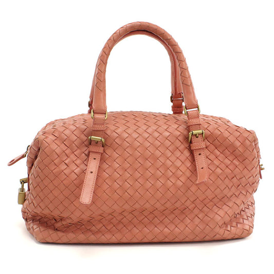 BOTTEGA VENETA INTRECCIATO 173398 V00A2 6810 Mini Boston leather Women