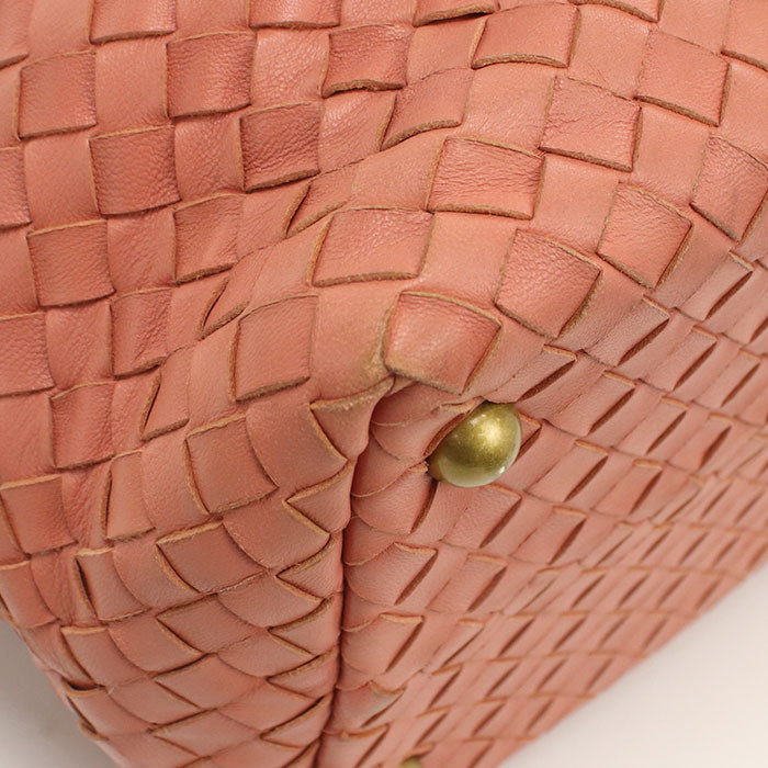 BOTTEGA VENETA INTRECCIATO 173398 V00A2 6810 Mini Boston leather Women