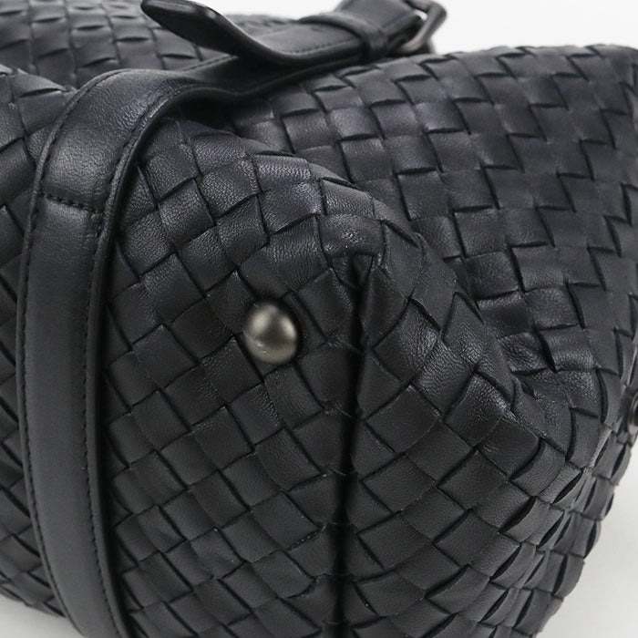 BOTTEGA VENETA INTRECCIATO Mini Boston leather Women