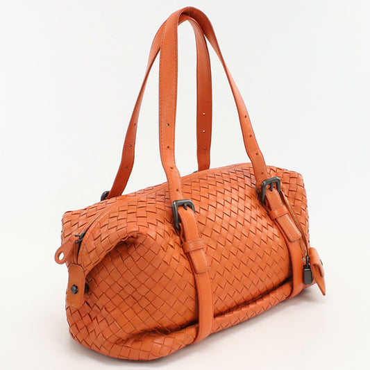 BOTTEGA VENETA INTRECCIATO 272801 V0016 7561 Mini Boston leather Women