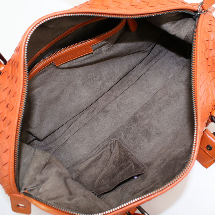 BOTTEGA VENETA INTRECCIATO 272801 V0016 7561 Mini Boston leather Women