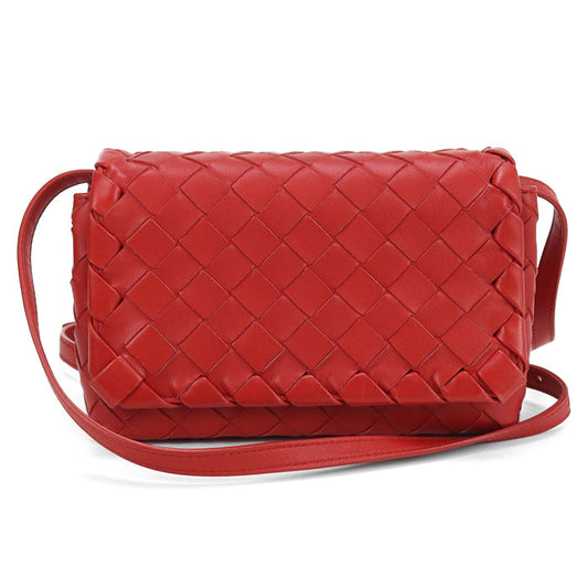 BOTTEGA VENETA INTRECCIATO Diagonal shoulder bag Shoulder Bag leather Women