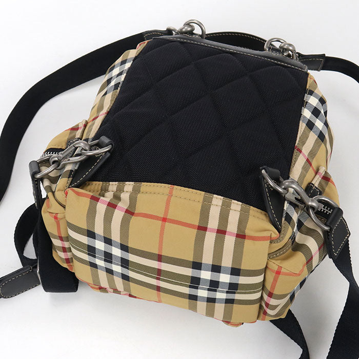 BURBERRY Backpack Nova Check Backpack Nylon Women's