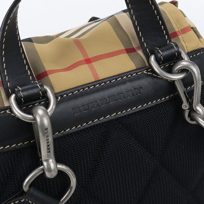 BURBERRY Backpack Nova Check Backpack Nylon Women's