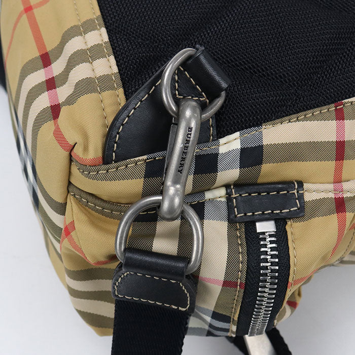 BURBERRY Backpack Nova Check Backpack Nylon Women's