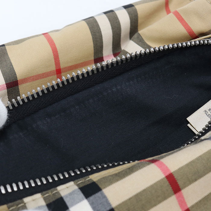 BURBERRY Belt bag Nova Check body bag cotton/polyester Men's