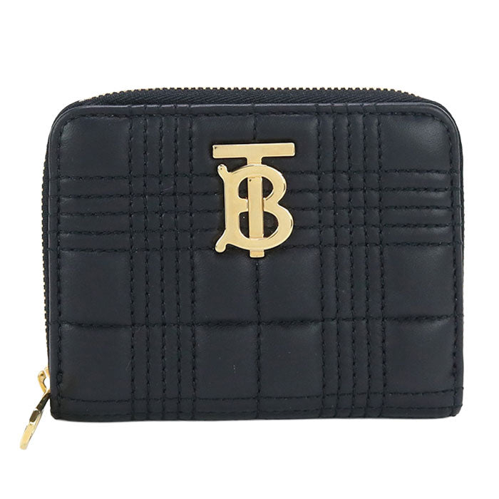 BURBERRY Quilted zip wallet 42000 BU76072 Coin Pocket leather/Quilted zip wallet Women