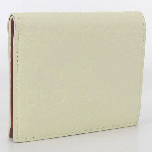 BVLGARI Logo mania Bifold Wallet Calfskin Women