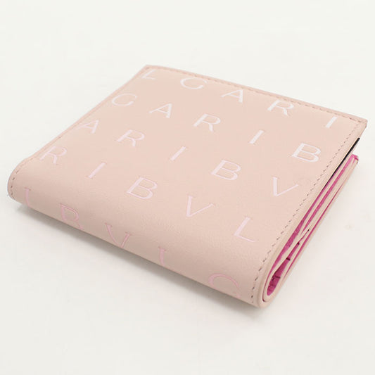 BVLGARI Logo mania Bifold Wallet Calfskin Women