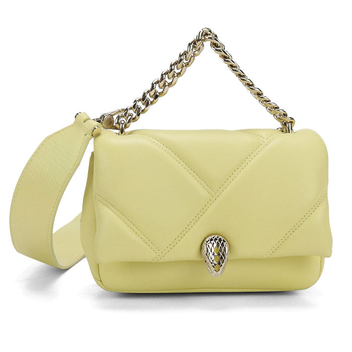 BVLGARI 2WAY Serpenti Forever Handbag Calfskin Women