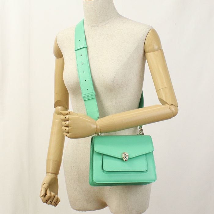 BVLGARI 2WAY Serpenti Forever Diagonal shoulder bag Shoulder Bag Calfskin Women