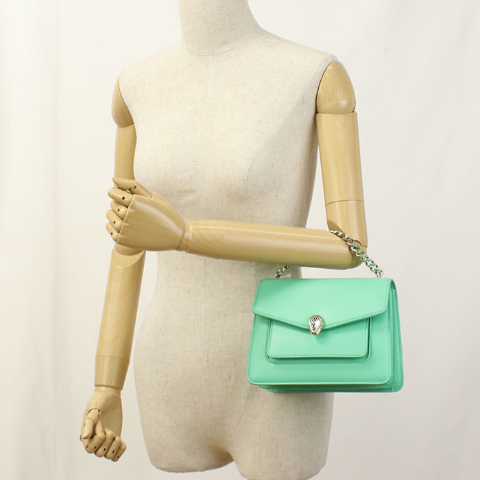 BVLGARI 2WAY Serpenti Forever Diagonal shoulder bag Shoulder Bag Calfskin Women