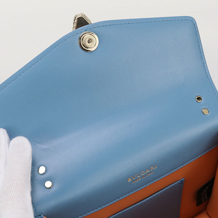 BVLGARI 2WAY Serpenti Forever Diagonal shoulder bag Shoulder Bag leather Women